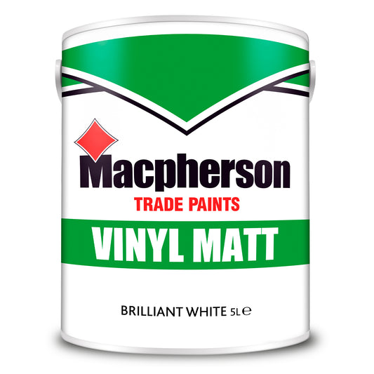 MACPHERSON VINYL MATT EMULSION BRILLIANT WHITE