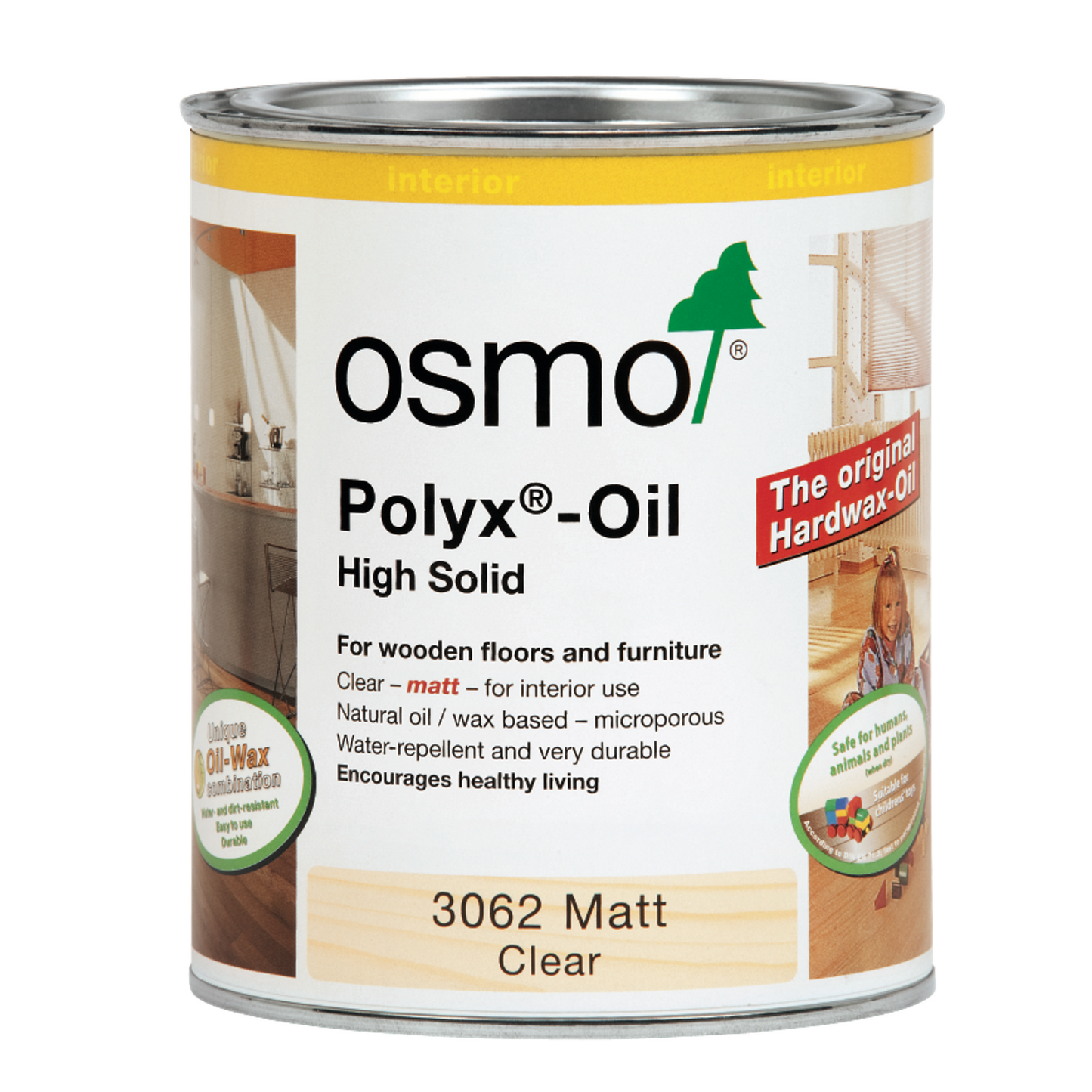 OSMO POLYX-OIL ORIGINAL - CLEAR MATT 3062