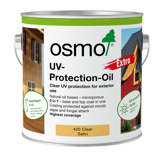 OSMO UV-PROTECTION OIL EXTRA - CLEAR SATIN 420