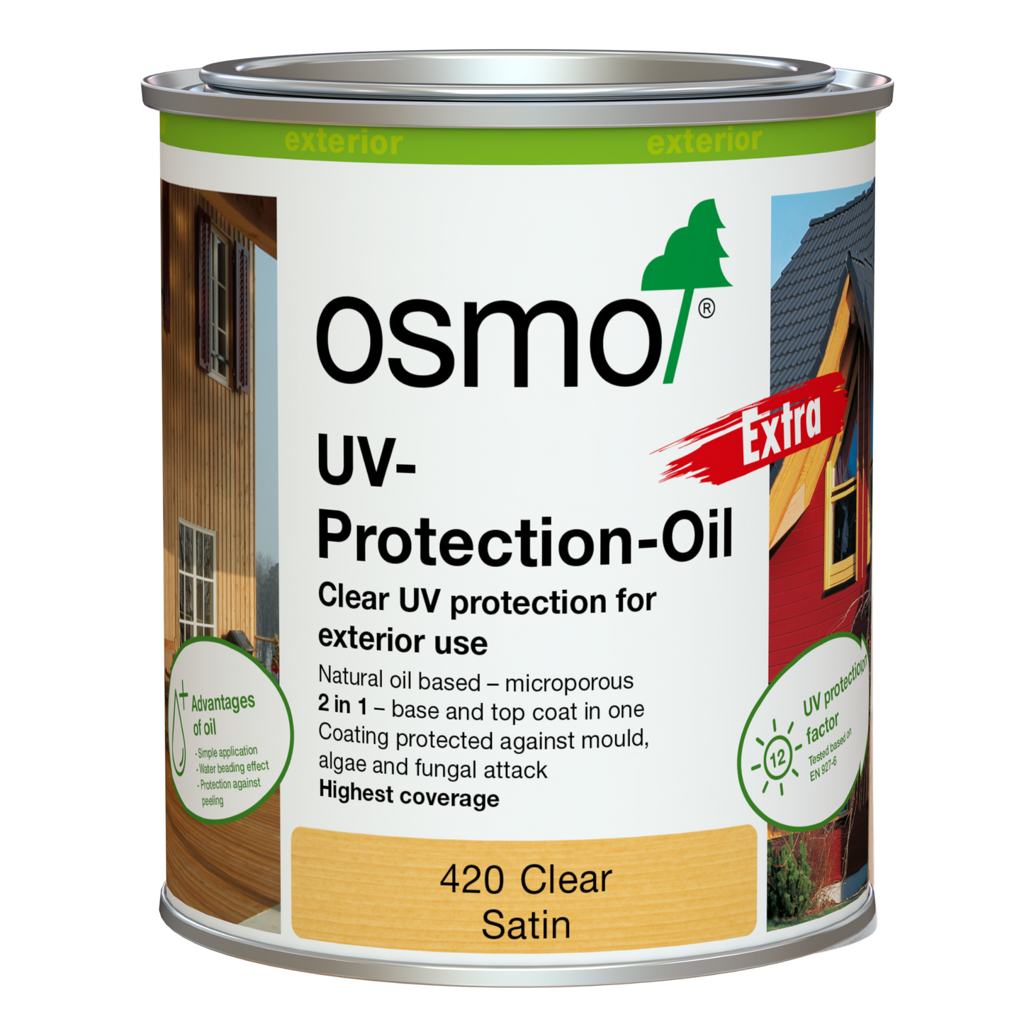 OSMO UV-PROTECTION OIL EXTRA - CLEAR SATIN 420