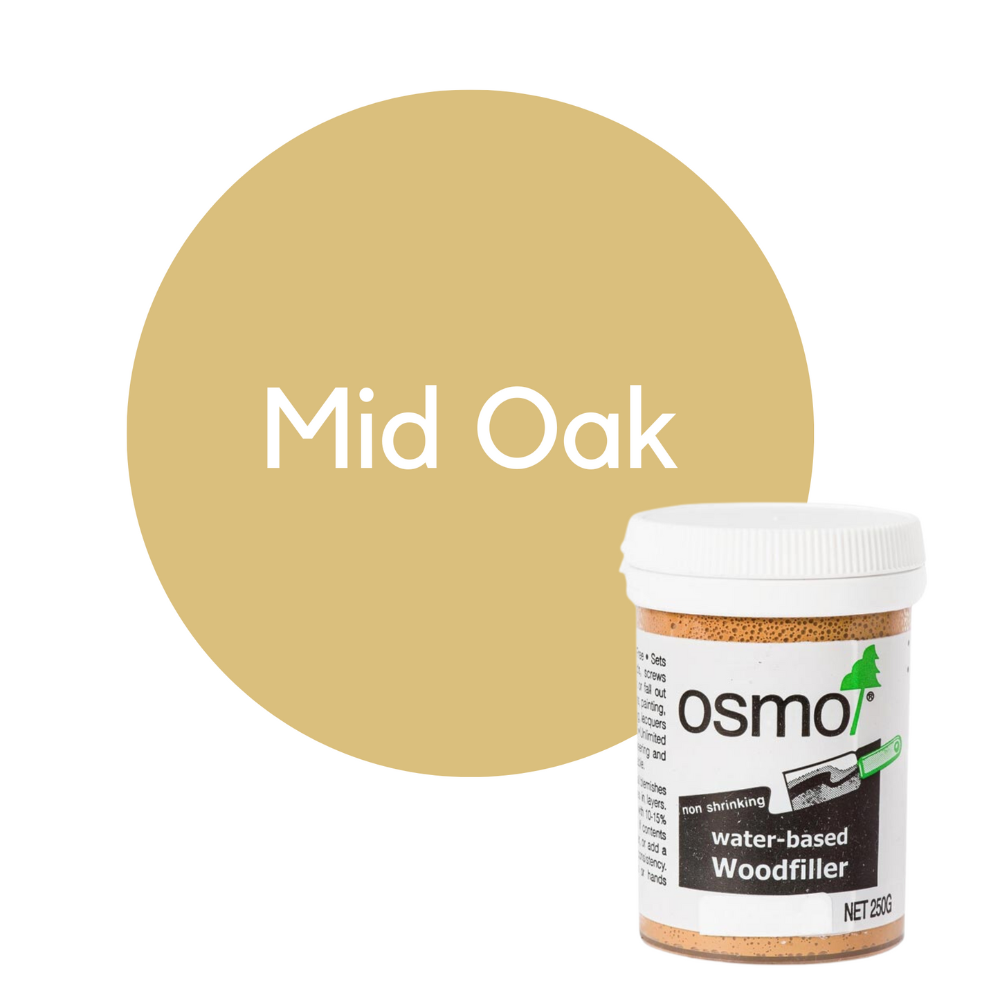 OSMO WATER-BASED WOOD FILLER 250G