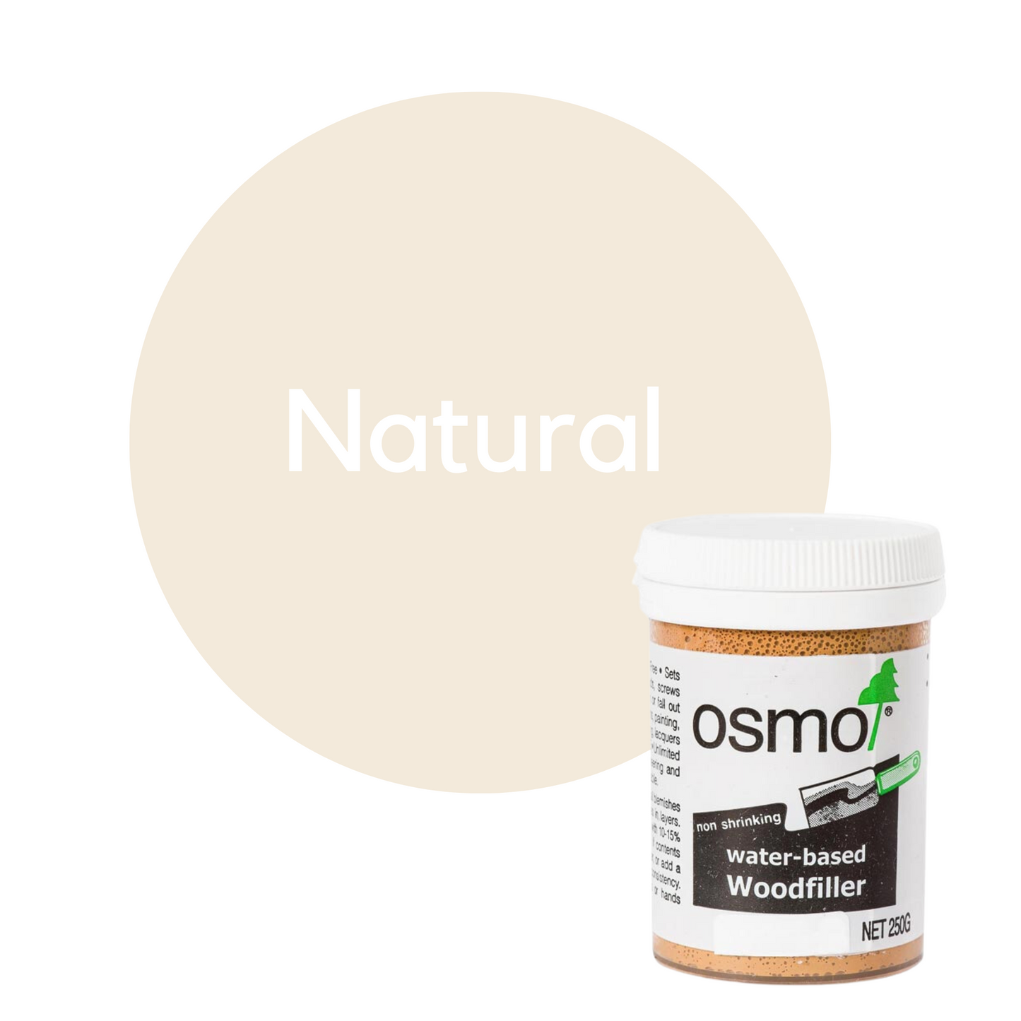 OSMO WATER-BASED WOOD FILLER 250G