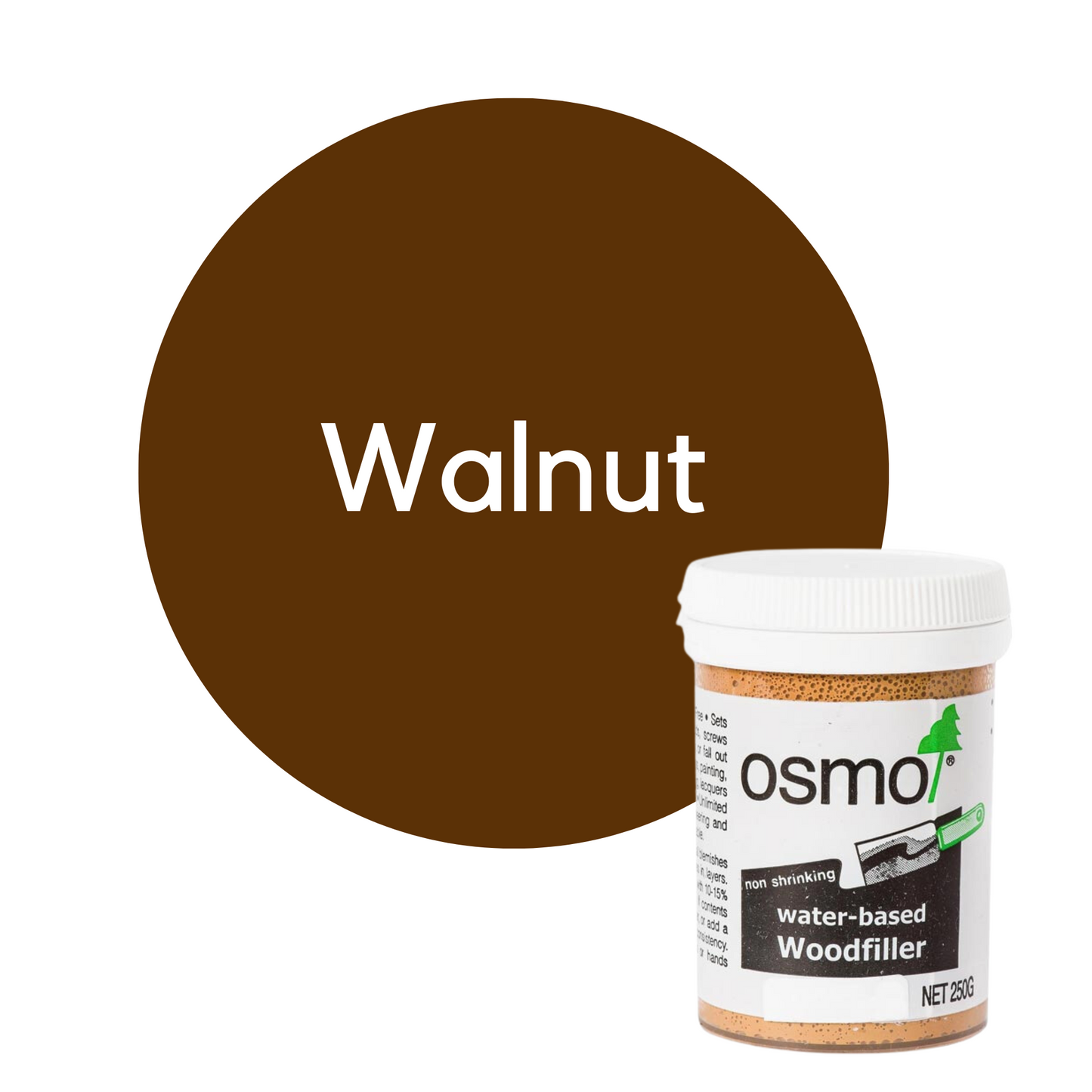 OSMO WATER-BASED WOOD FILLER 250G