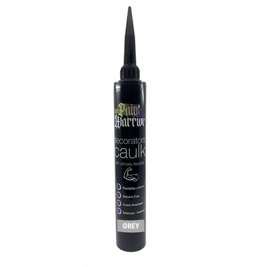 PAINT WARRIOR FLEXIBLE DECORATORS CAULK GREY 380ML