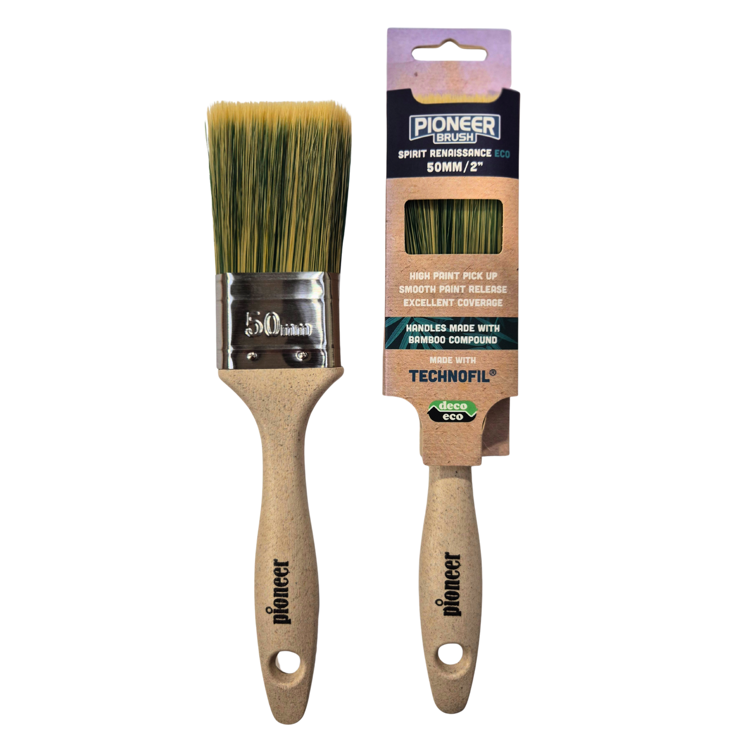 Pinceau de peinture écologique Renaissance Pioneer Spirit 5 cm