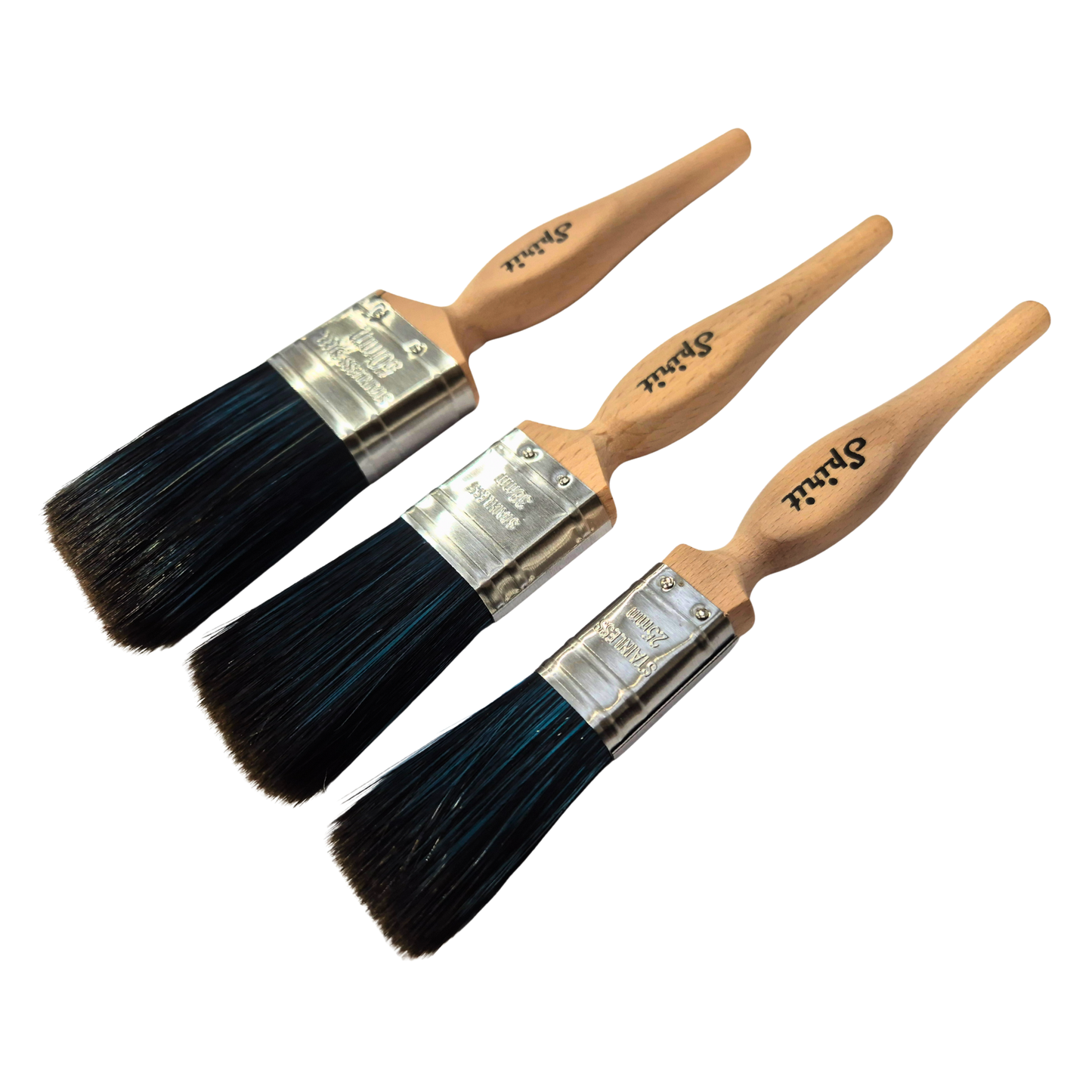 Pinceaux Pioneer Spirit Renaissance – Lot de 3 (2,5 cm, 3,8 cm, 5 cm)