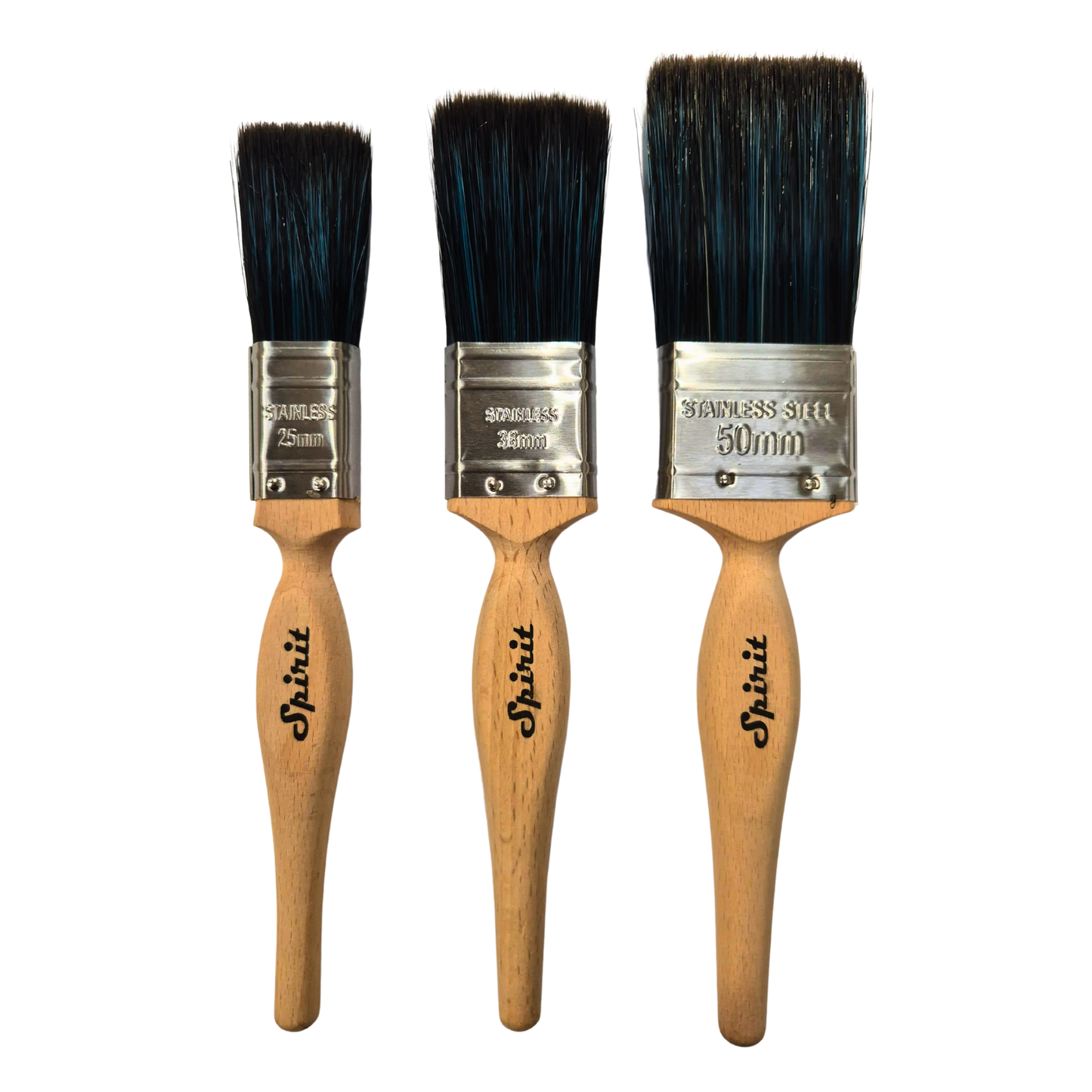 Pinceaux Pioneer Spirit Renaissance – Lot de 3 (2,5 cm, 3,8 cm, 5 cm)