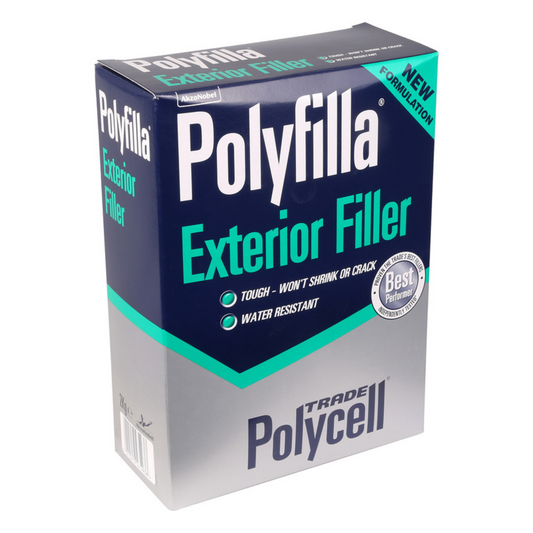 POLYCELL TRADE POLYFILLA EXTERIOR POWDER FILLER 2KG