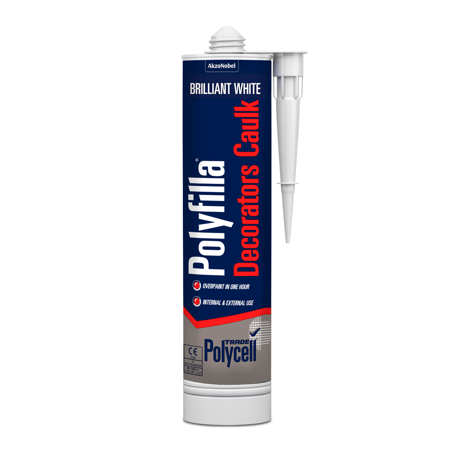 Polycell Trade Polyfilla Decorators Caulk White 380ml