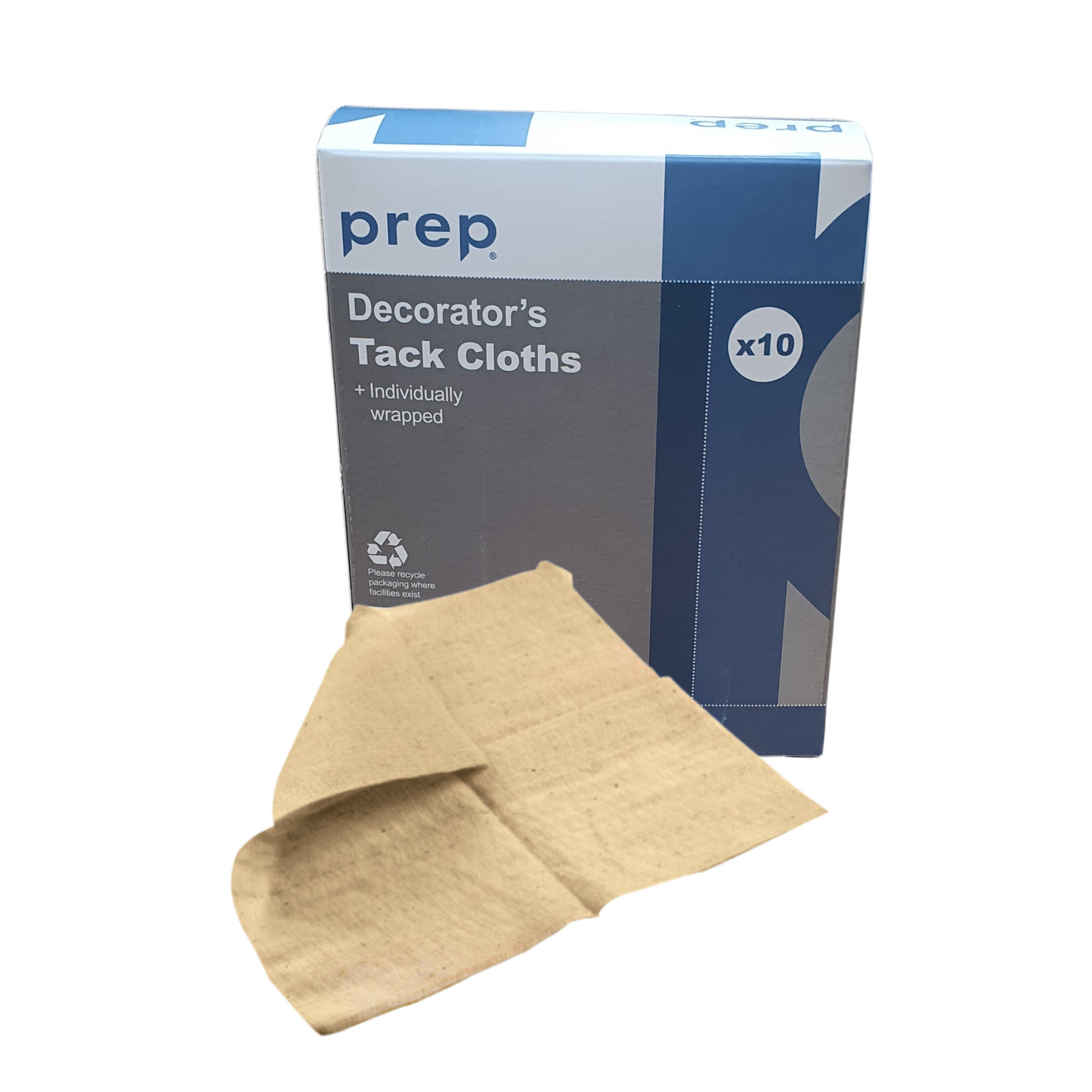 PREP TACK CLOTH - 10 PACK