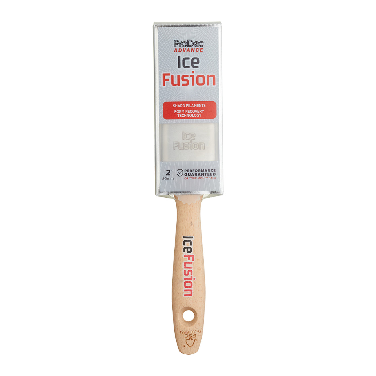 PRODEC ADVANCE ICE FUSION FLAT BEAVERTAIL PAINT BRUSH 2"