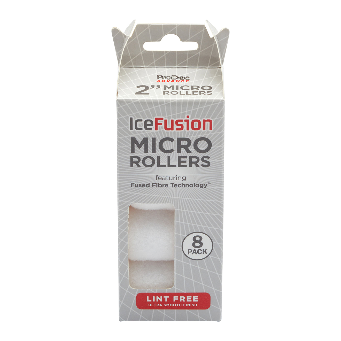 Prodec Advance Ice Fusion Micro Mini Paint Roller 2" - 8 Pack