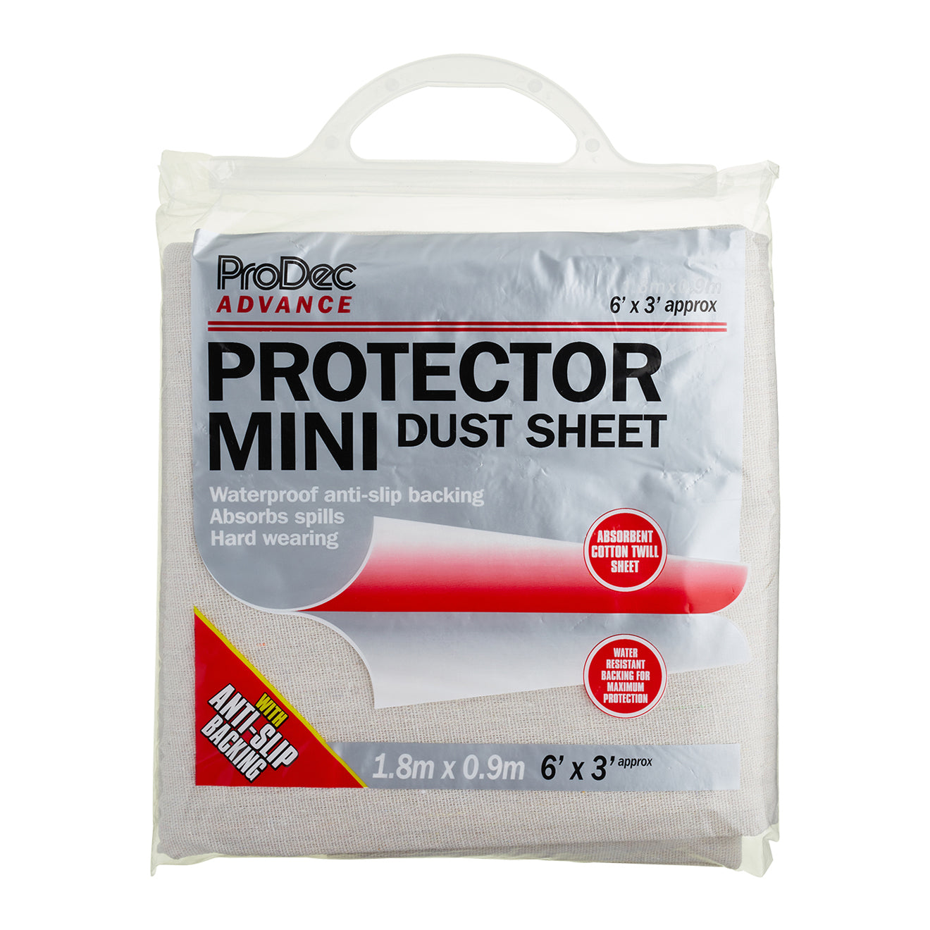 Prodec Advance Protector Mini Dust Sheet 1.8M x 0.9M (6 X 3 Feet ...