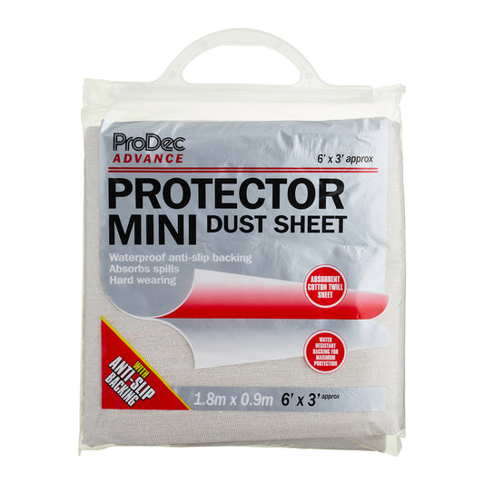 PRODEC ADVANCE PROTECTOR MINI DUST SHEET 1.8M x 0.9M (6 X 3 FEET)