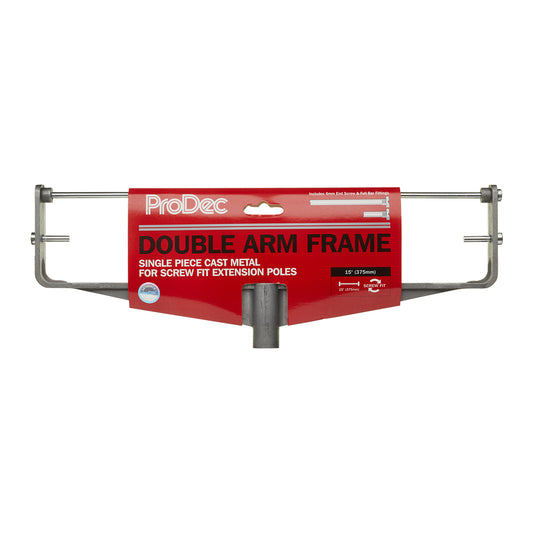 PRODEC CAST ALUMINIUM DOUBLE ARM ROLLER FRAME 15"