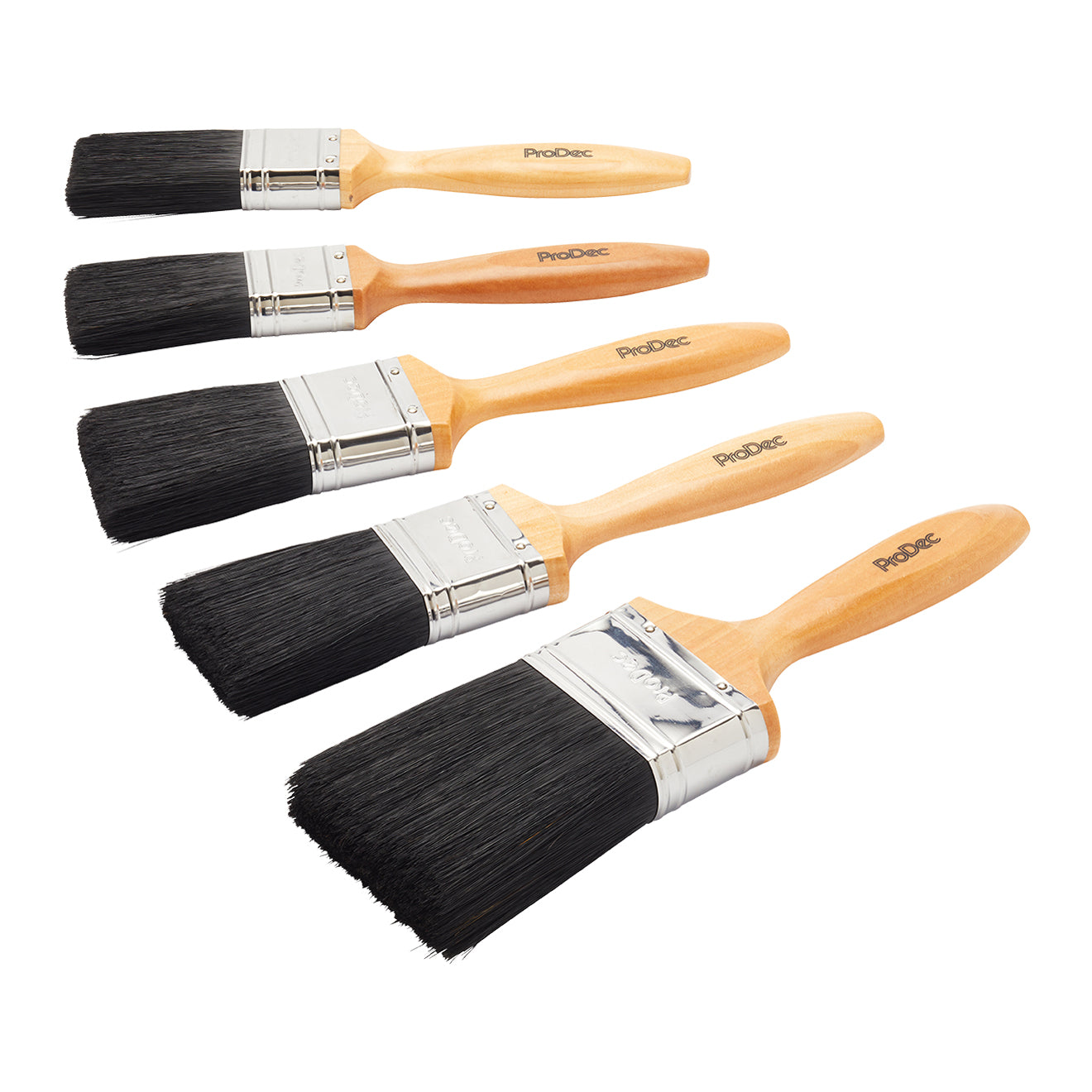 PRODEC CRAFTSMAN BRISTLE BLEND PAINT BRUSH SET - 5 PIECE