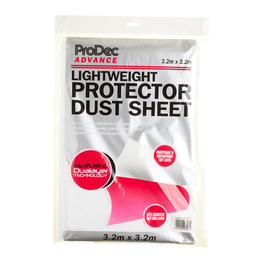 PRODEC LIGHT WEIGHT PROTECTOR DUSTSHEET 3.2M X 3.2M