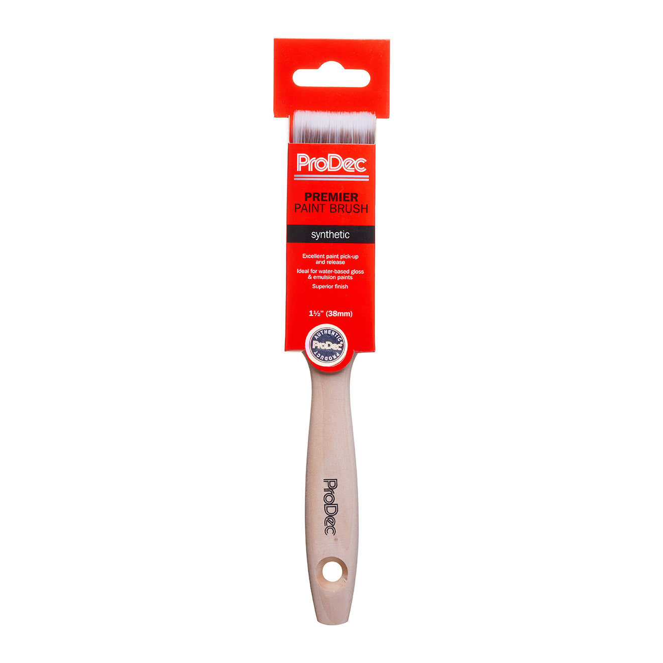 PRODEC PREMIER SYNTHETIC PAINT BRUSH 1.5"