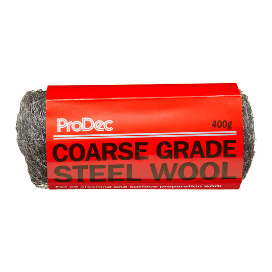 PRODEC STEEL WOOL 400G - COARSE GRADE