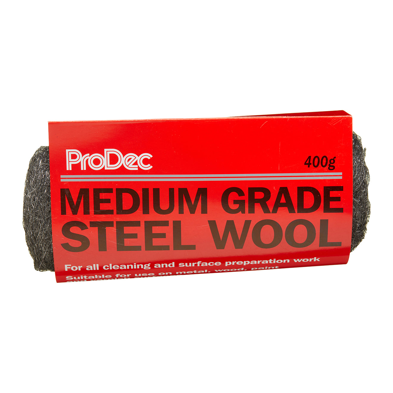 PRODEC STEEL WOOL 400G - MEDIUM GRADE