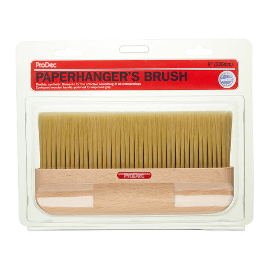 PRODEC SYNTHETIC WALLPAPER HANGING BRUSH 9"