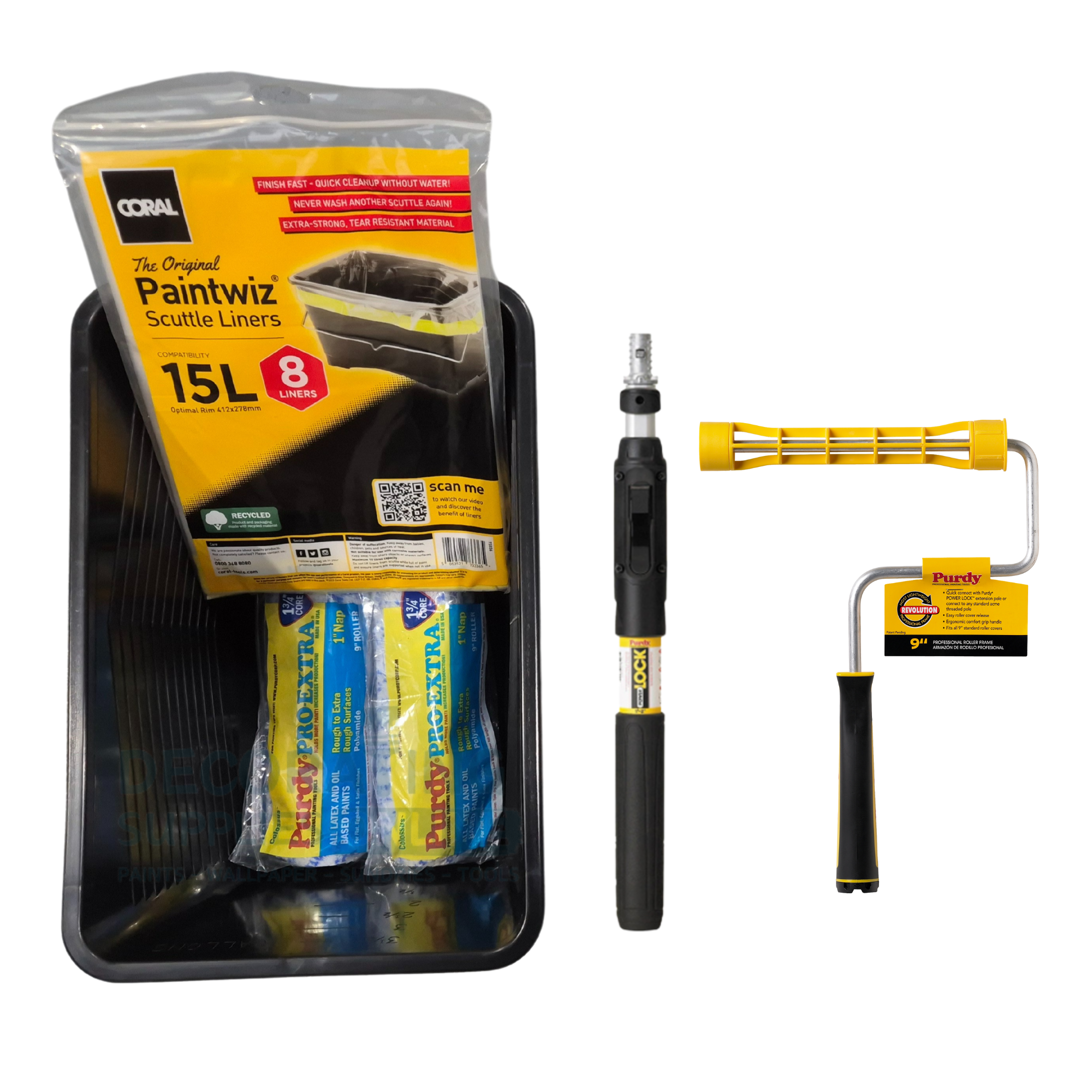 Purdy Colossus Roller, Frame & Pole Set 9