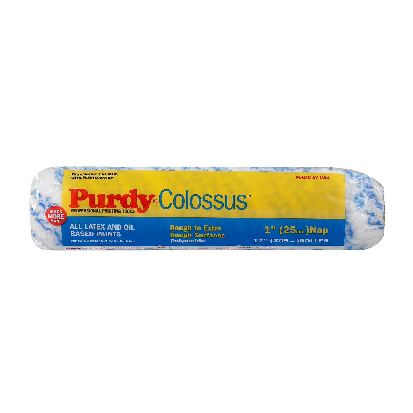 PURDY COLOSSUS ROLLER SLEEVE 12' (1' NAP)