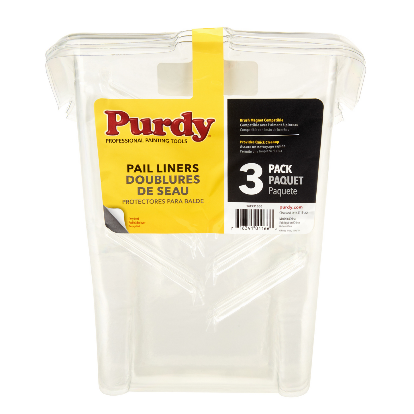 PURDY PAINTERS PAIL LINERS 3 PACK