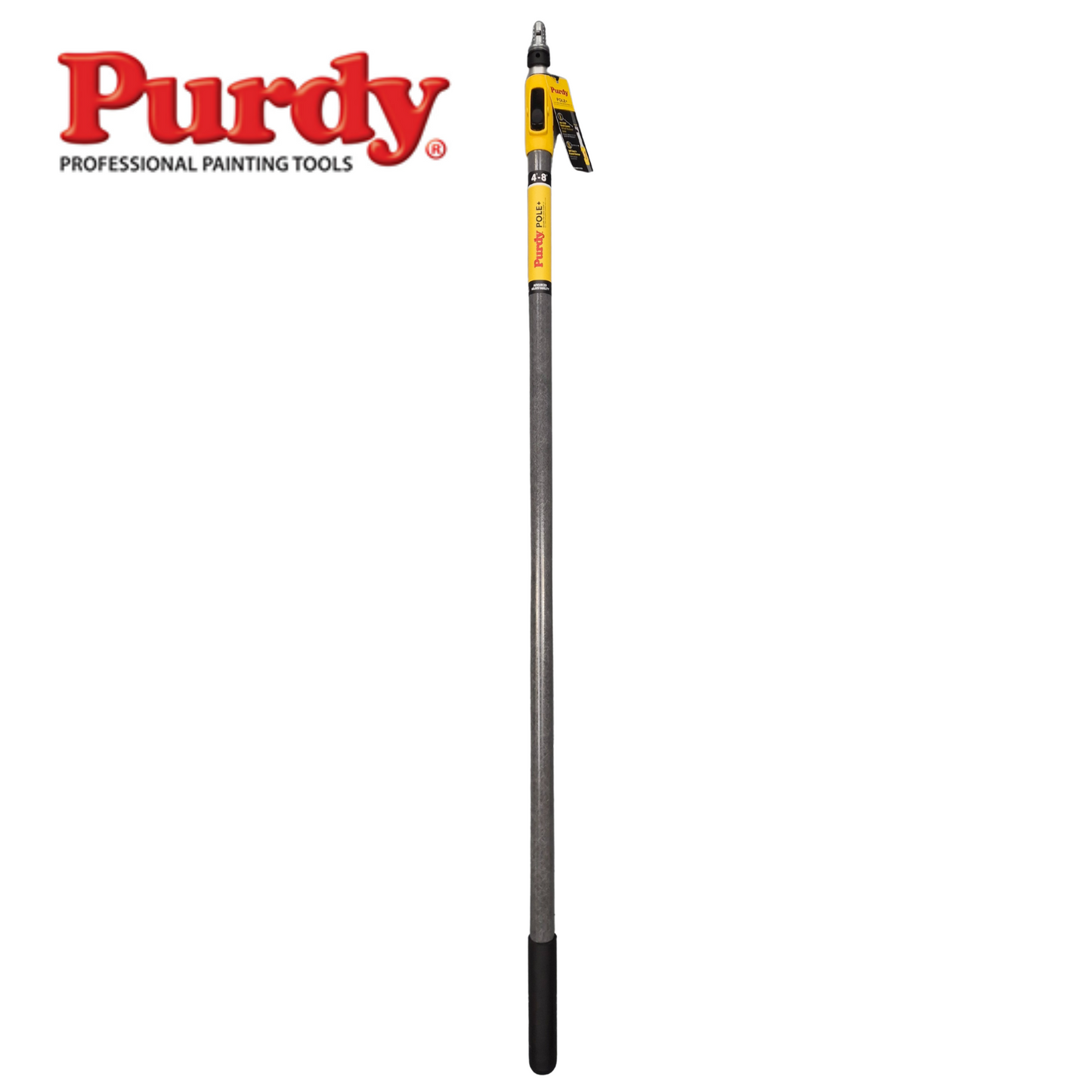 Purdy Pole Plus Secure Pin Lock Extension Pole (4 - 8 Foot)