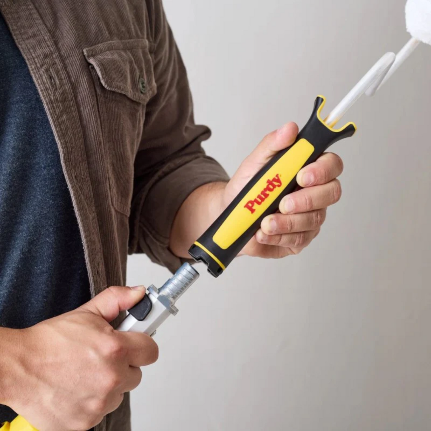 Purdy Pole Plus Secure Pin Lock Extension Pole (2 - 4 Foot)