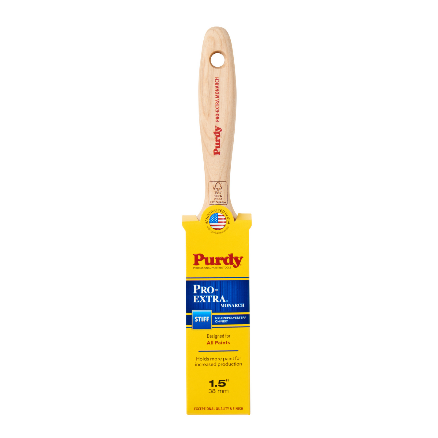 PURDY PRO EXTRA MONARCH ELITE PAINT BRUSH 1.5"