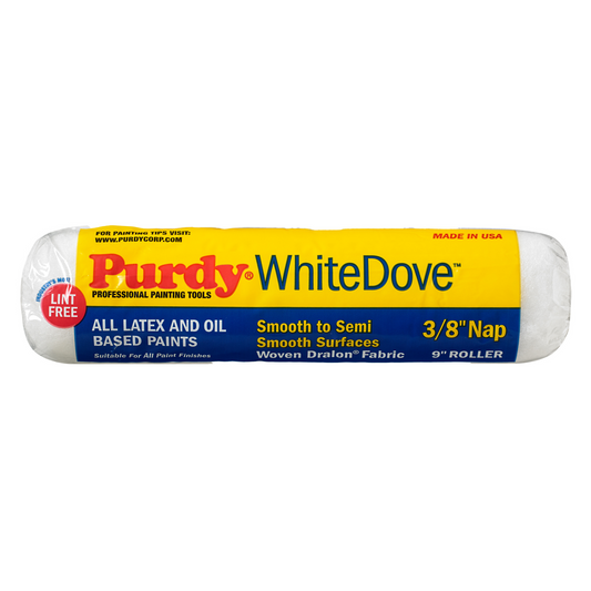 PURDY WHITE DOVE ROLLER SLEEVE 9' (3/8' NAP)