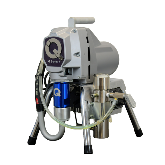 QTech iQ Series 3 Airless Paint Sprayer With Gun, Tip & Hose - Carry