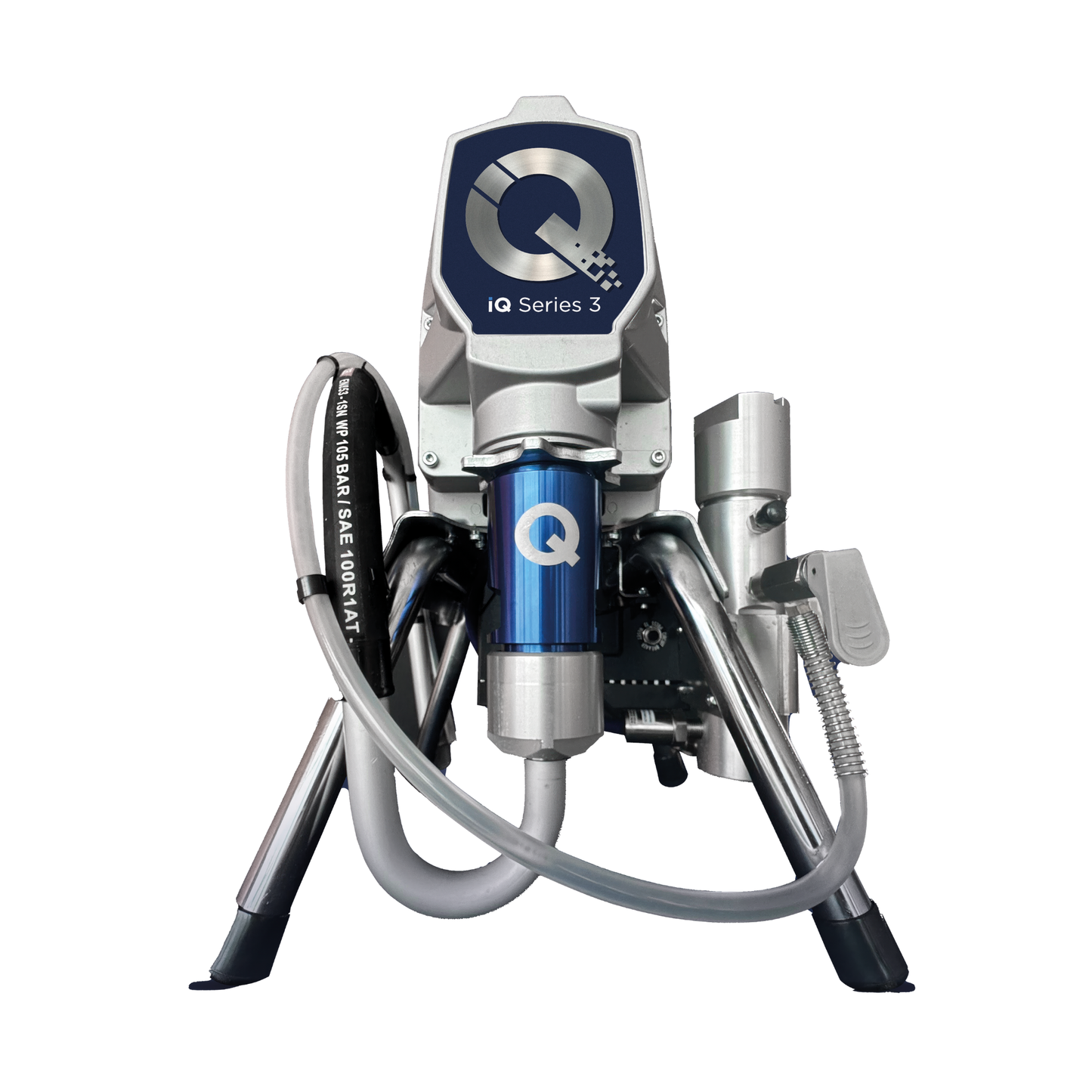 QTech iQ Series 3 Airless Paint Sprayer With Gun, Tip & Hose - Carry