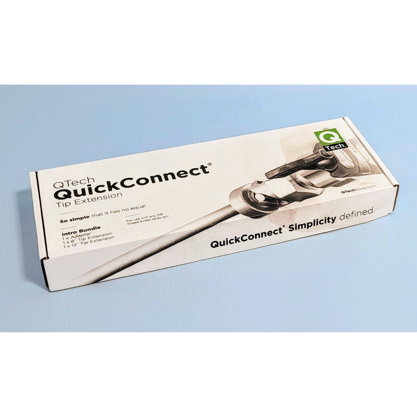 QTech Quick-Connect Adapter Starter Bundle Kit -  3 Piece Set
