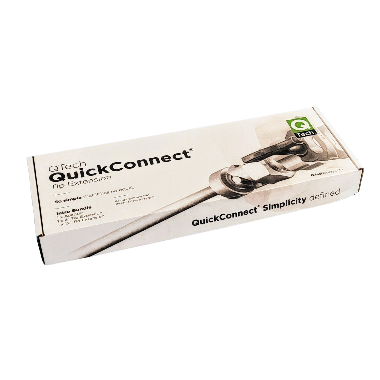 QTech Quick-Connect Adapter Starter Bundle Kit -  3 Piece Set
