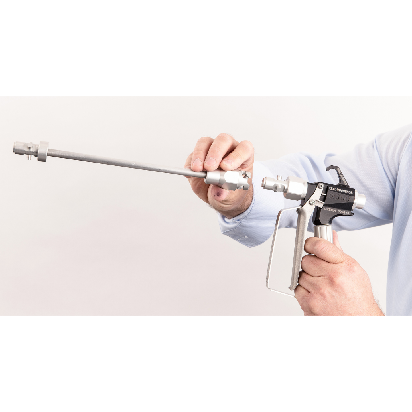 QTech Quick-Connect Tip Extension For Airless Sprayer