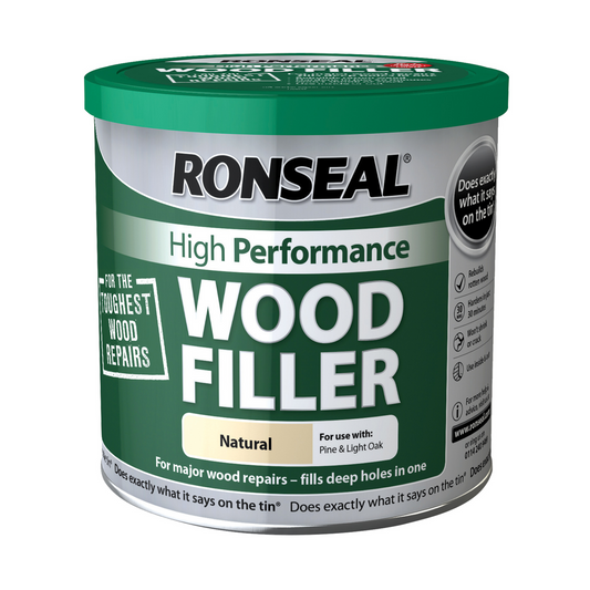 RONSEAL HIGH PERFORMANCE 2 PART WOOD FILLER NATURAL