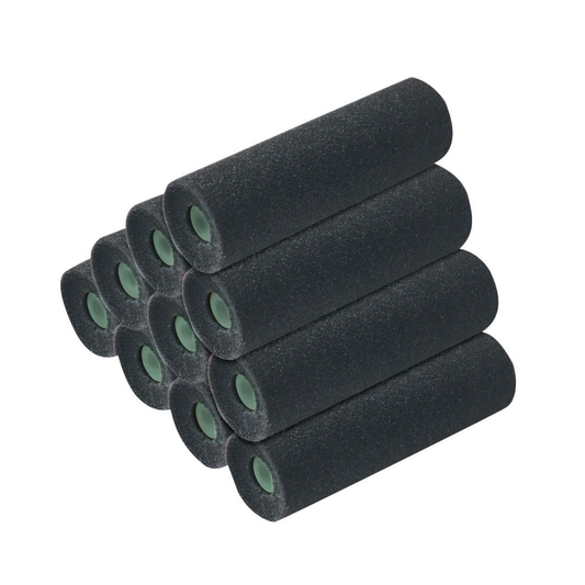 ROTA CONCAVE SUPERFINE FOAM MINI GLOSS ROLLERS 4' (SOLD SINGLELY)