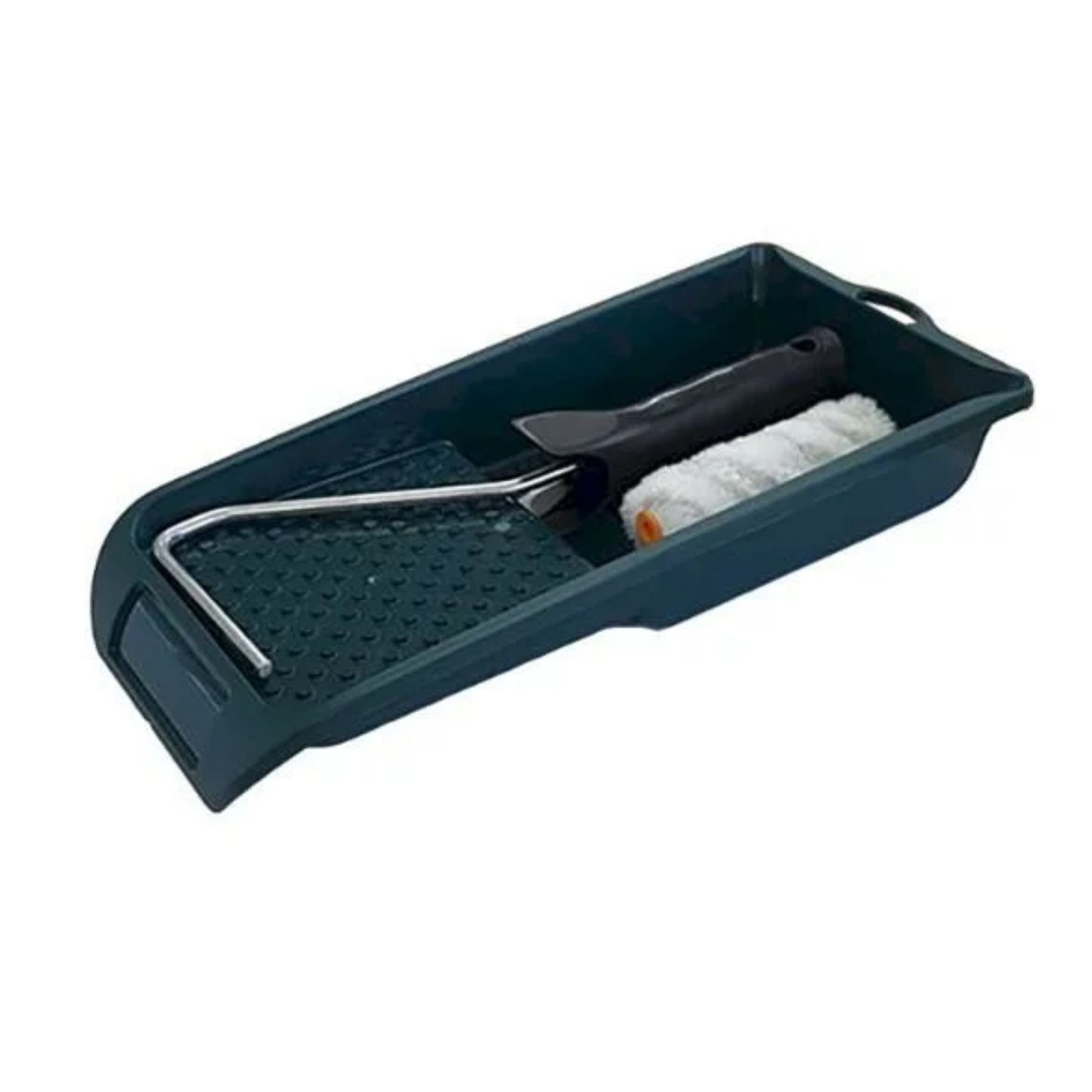 ROTA SILVER STRIPE MINI ROLLER + TRAY 4'