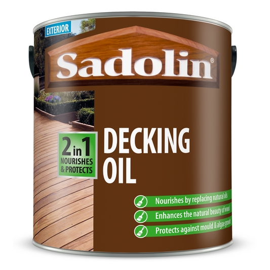 SADOLIN 2-IN-1 DECKING OIL CLEAR