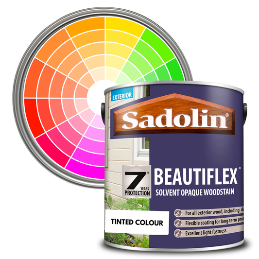 SADOLIN BEAUTIFLEX OPAQUE WOODSTAIN TINTED COLOUR