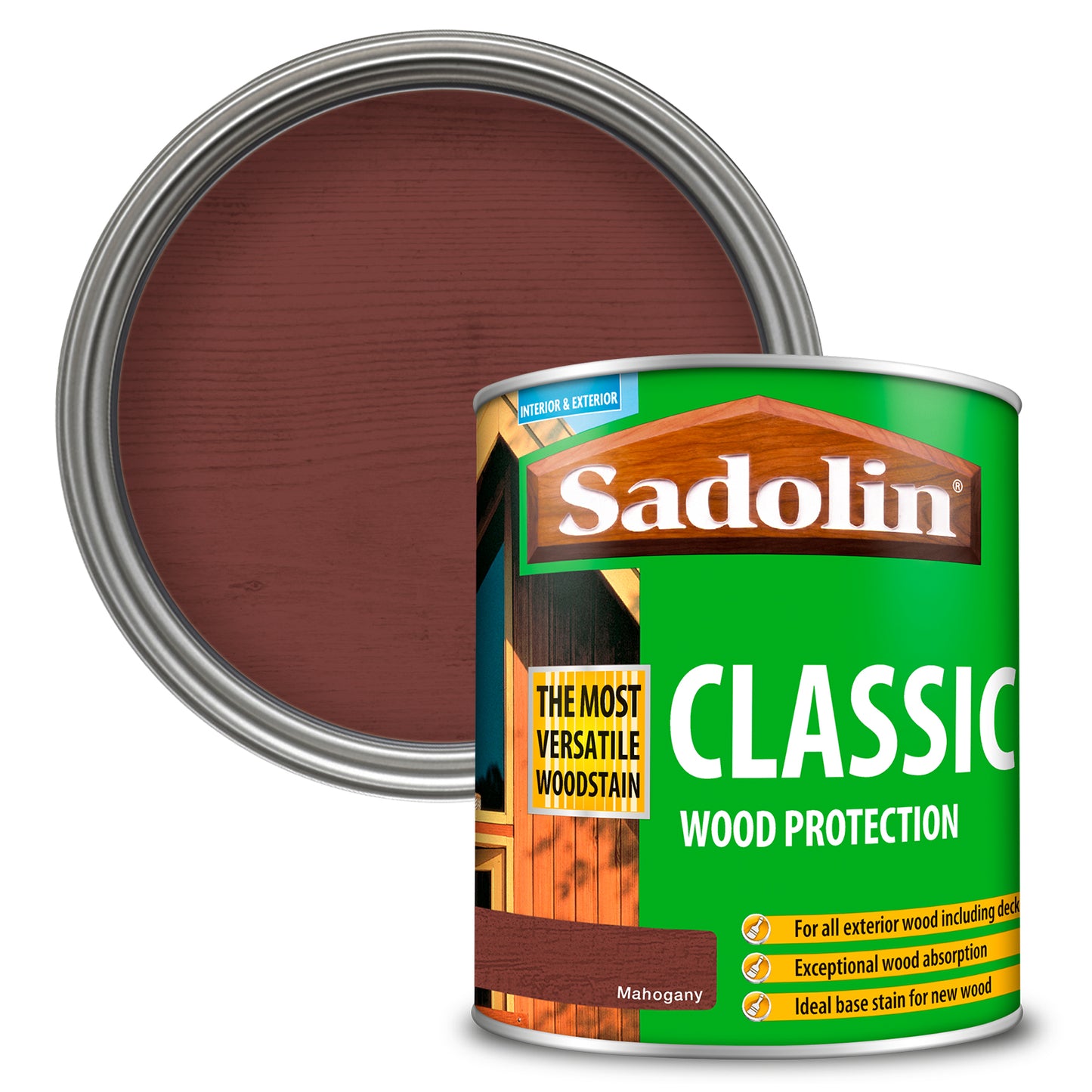 Sadolin Classic All Purpose Woodstain Mahogany