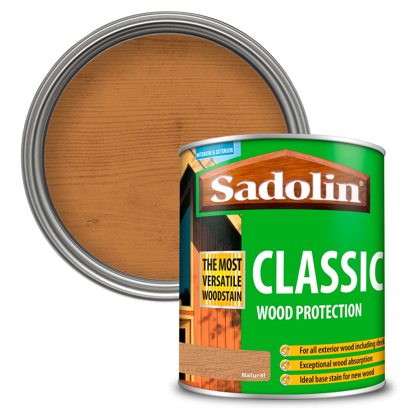 SADOLIN CLASSIC ALL PURPOSE WOODSTAIN NATURAL