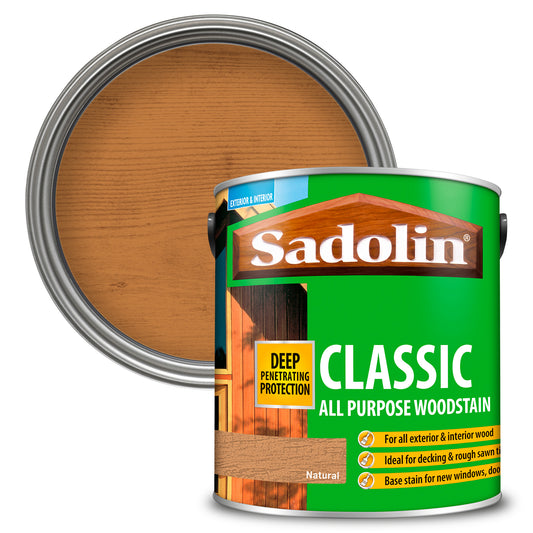 SADOLIN CLASSIC ALL PURPOSE WOODSTAIN NATURAL