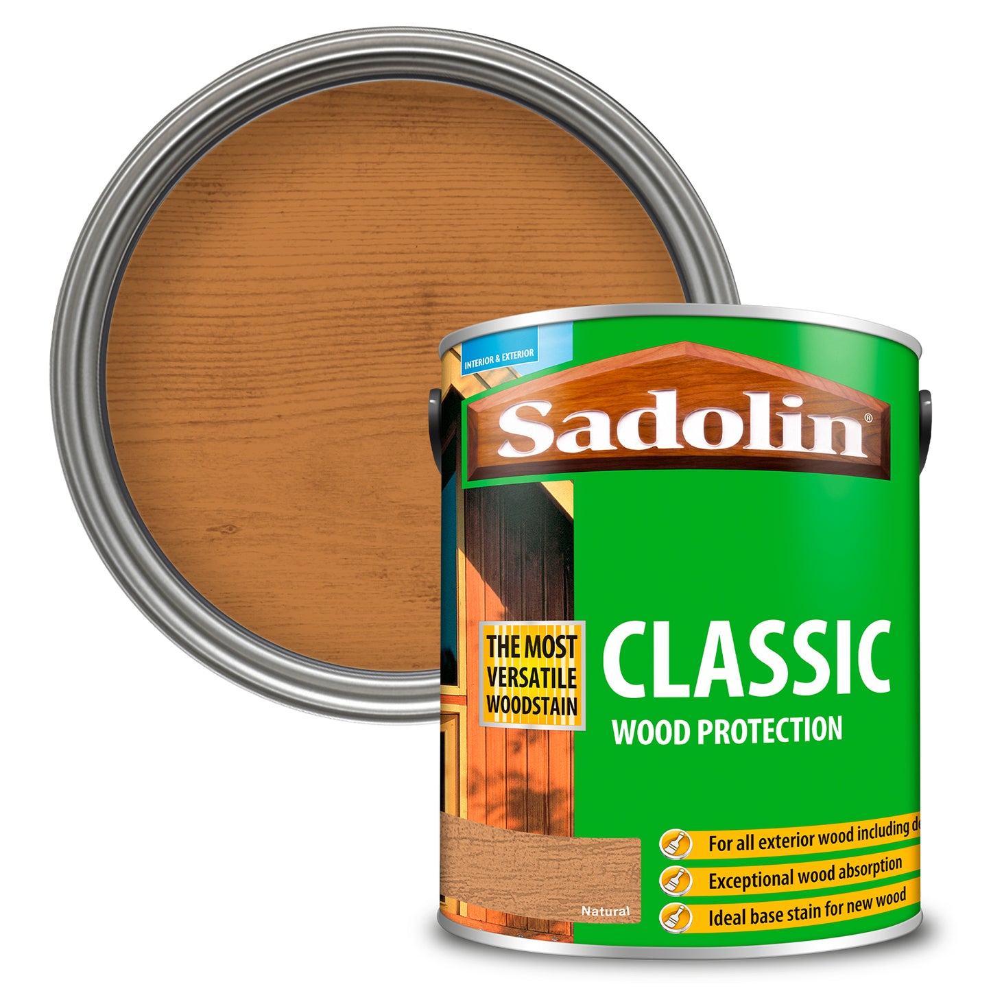 SADOLIN CLASSIC ALL PURPOSE WOODSTAIN NATURAL