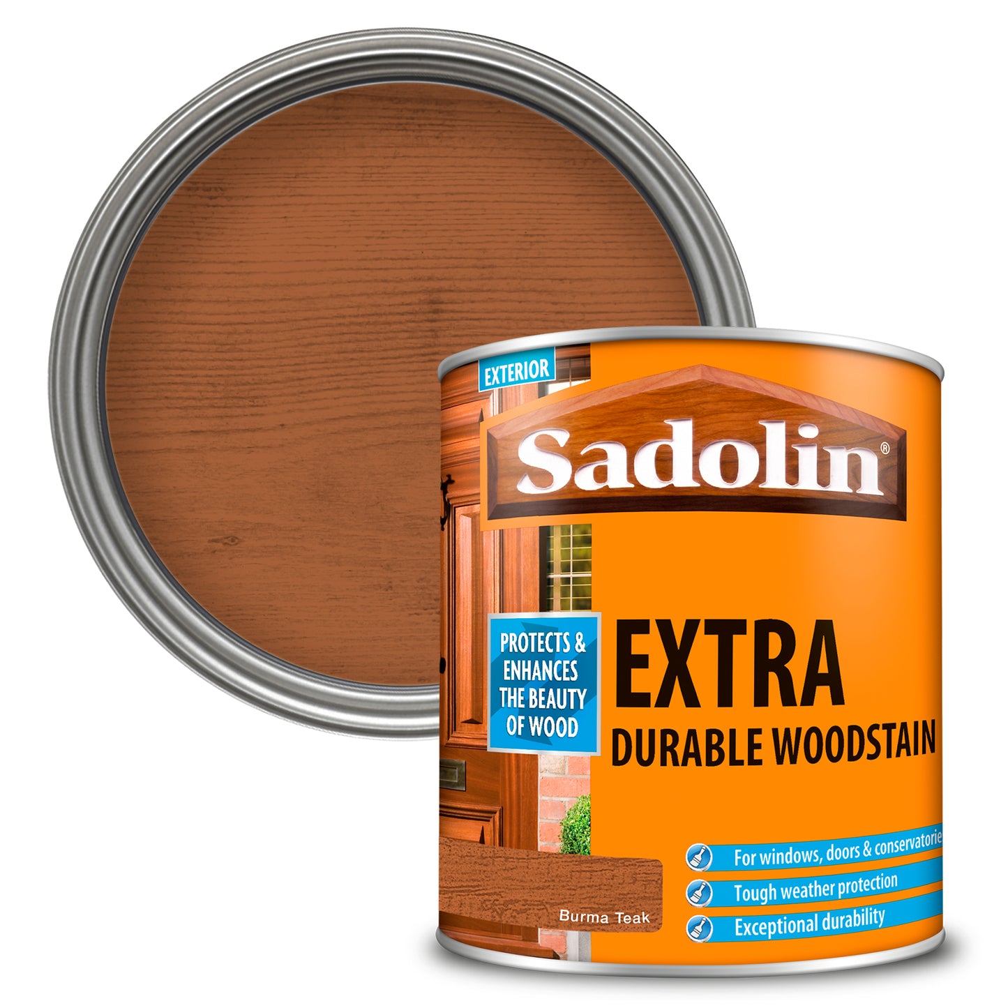 SADOLIN EXTRA DURABLE WOODSTAIN BURMA TEAK