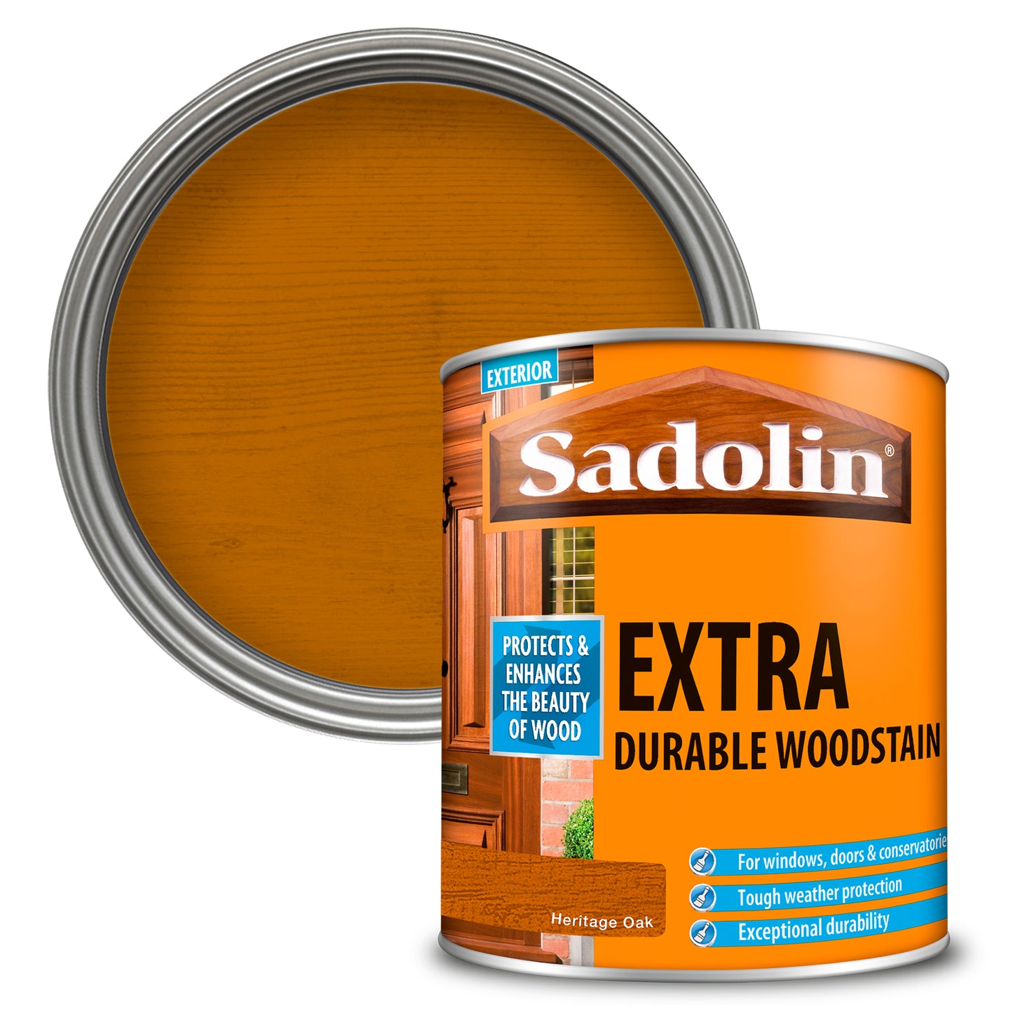 Sadolin Extra Durable Woodstain Heritage Oak
