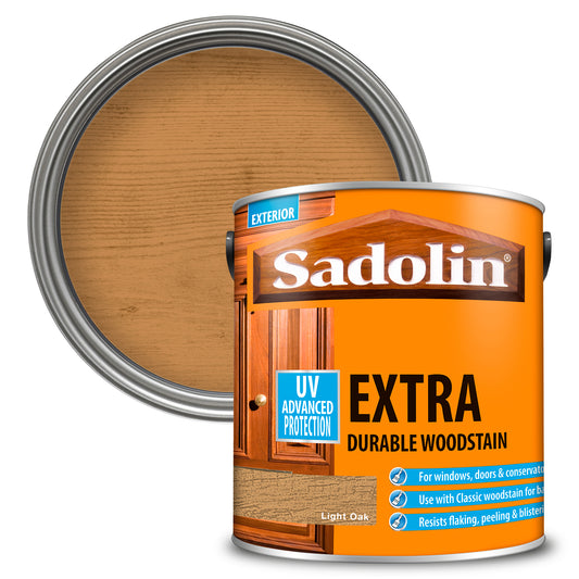 SADOLIN EXTRA DURABLE WOODSTAIN LIGHT OAK