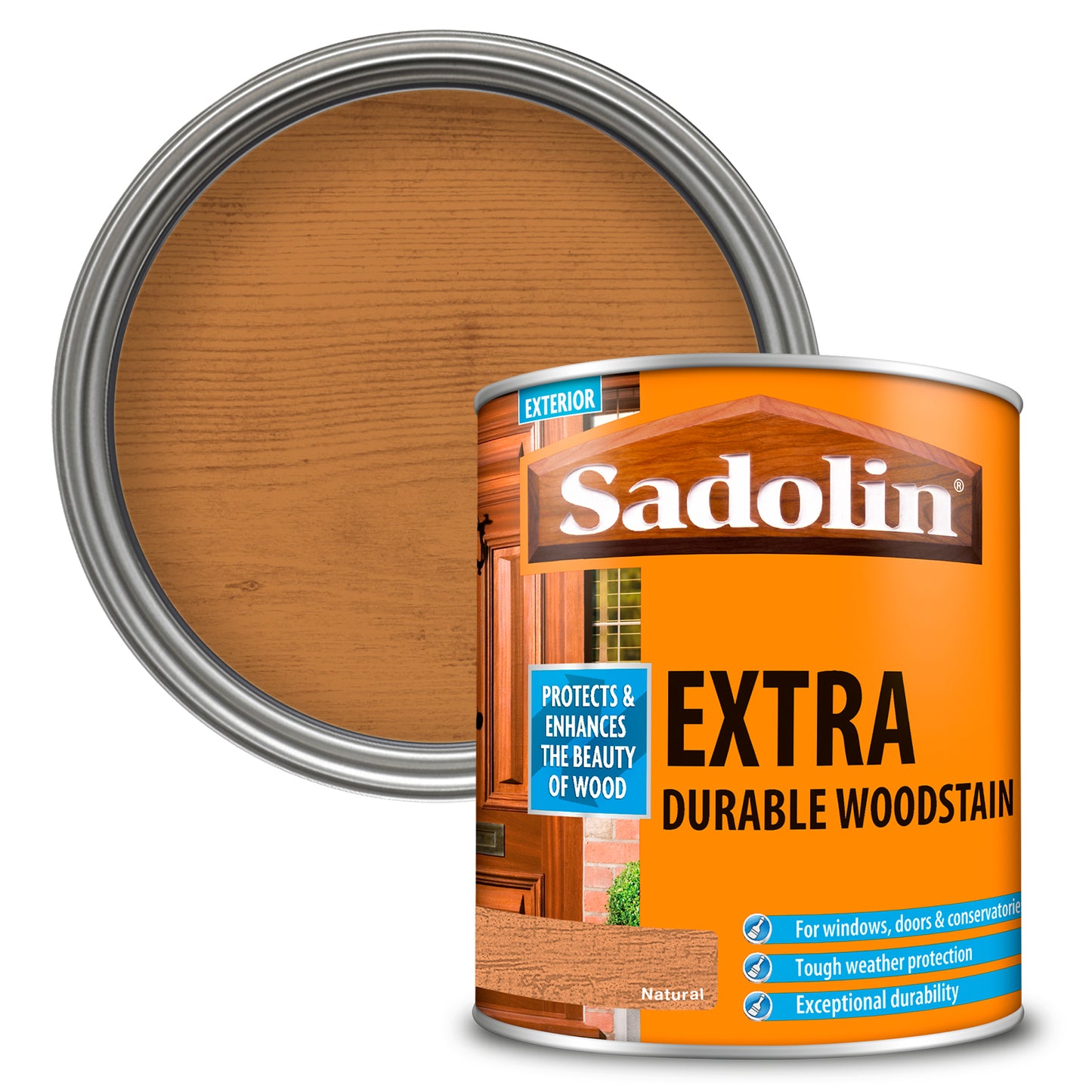 SADOLIN EXTRA DURABLE WOODSTAIN NATURAL